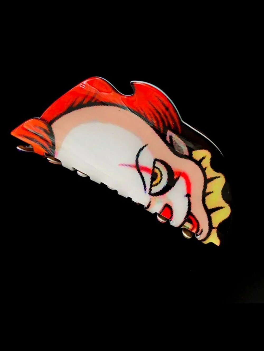 Pennywise IT Hair Claw Clip